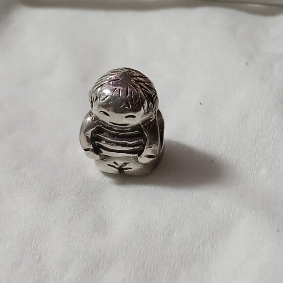 Pandora sterling silver boy charm - Picture 4 of 5